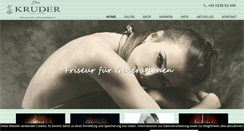 Desktop Screenshot of kruder.at