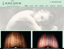 Tablet Screenshot of kruder.at